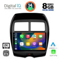 DIGITAL IQ BXF 11430_CPAA (10inc) MULTIMEDIA TABLET for MITSUBISHI ASX mod. 2009> - PEUGEOT 4008 mod. 2012-2018