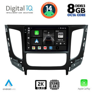 DIGITAL IQ BXF 11437_CPAA CLIMA (9inc) MULTIMEDIA TABLET for MITSUBISHI L200 mod. 2015>
