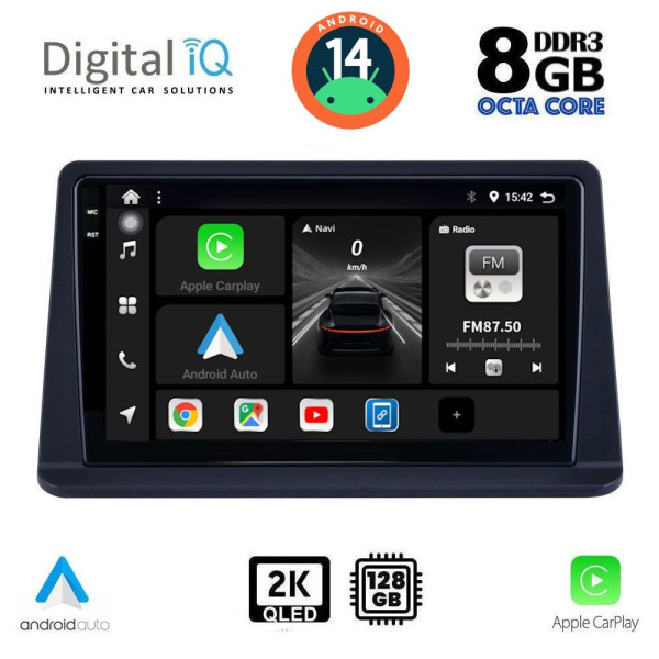 DIGITAL IQ BXF 11435_CPAA (9inc) MULTIMEDIA TABLET for MITSUBISHI COLT mod. 2013-2023
