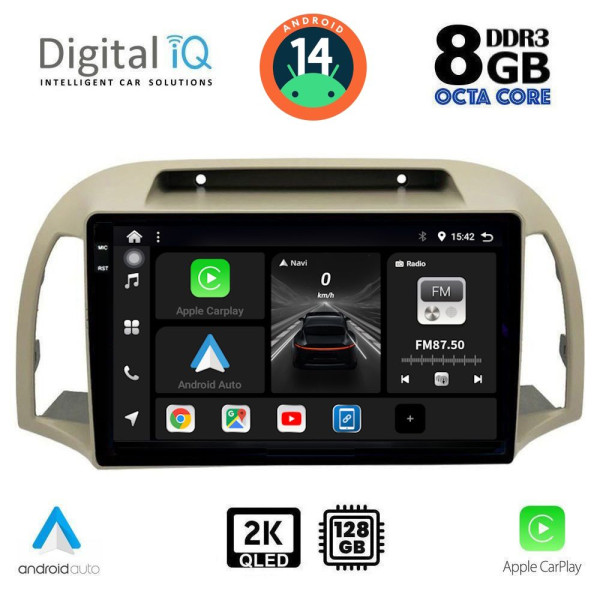 DIGITAL IQ BXF 11457_CPAA (9inc) MULTIMEDIA TABLET for NISSAN MICRA K12 mod. 2002-2010