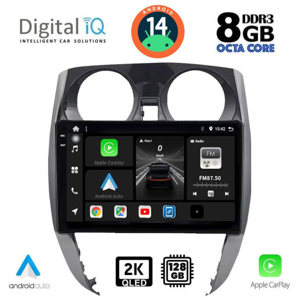 DIGITAL IQ BXF 11464_CPAA (10inc) MULTIMEDIA TABLET for NISSAN NOTE mod. 2012> DIGITAL IQ BXF 11464_CPAA (10inc) MULTIMEDIA TABLET for NISSAN NOTE mod. 2012>