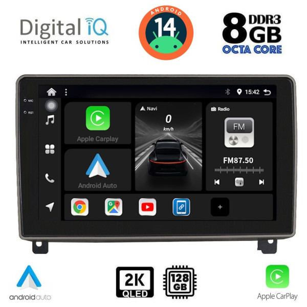 DIGITAL IQ BXF 11517_CPAA (9inc) MULTIMEDIA TABLET for PEUGEOT 407 mod. 2004-2011 DIGITAL IQ BXF 11517_CPAA (9inc) MULTIMEDIA TABLET for PEUGEOT 407 mod. 2004-2011