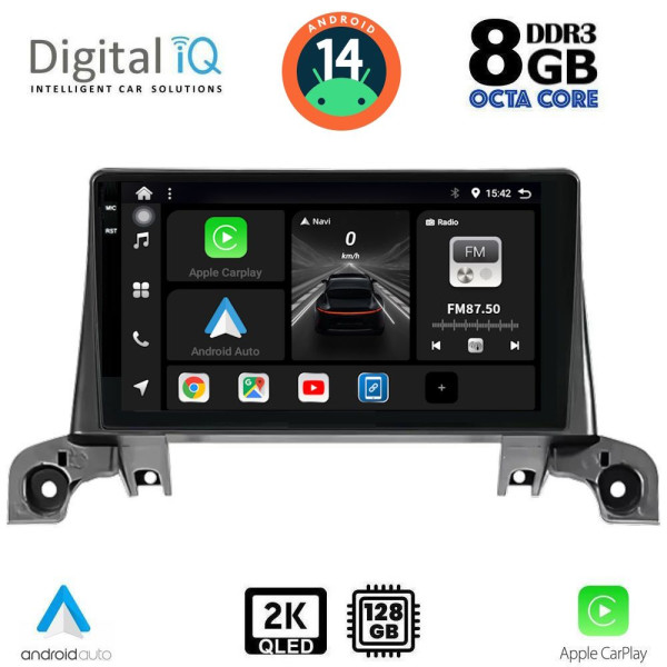 DIGITAL IQ BXF 11519_CPAA (9inc) MULTIMEDIA TABLET for PEUGEOT 3008 - 5008 mod. 2016> DIGITAL IQ BXF 11519_CPAA (9inc) MULTIMEDIA TABLET for PEUGEOT 3008 - 5008 mod. 2016>
