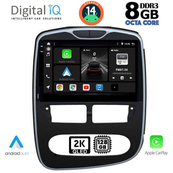 DIGITAL IQ BXF 11544_CPAA (10inc) MULTIMEDIA TABLET for RENAULT CLIO mod. 2012-2015