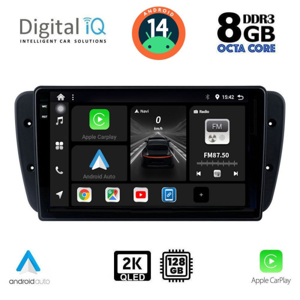 DIGITAL IQ BXF 11571_CPAA (9inc) MULTIMEDIA TABLET for SEAT IBIZA mod. 2008-2015