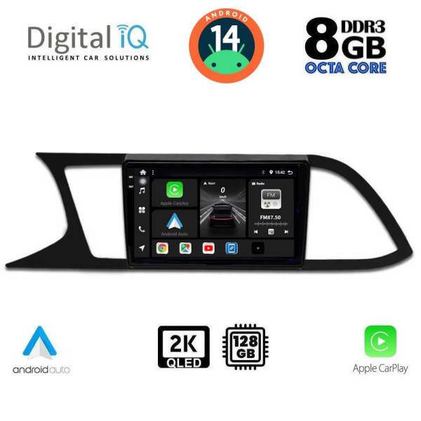 DIGITAL IQ BXF 11575_CPAA (9inc) MULTIMEDIA TABLET for SEAT LEON mod. 2012-2021