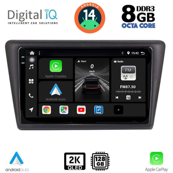 DIGITAL IQ BXF 11600_CPAA (9inc) MULTIMEDIA TABLET for SKODA RAPID SPACEBACK mod. 2014> DIGITAL IQ BXF 11600_CPAA (9inc) MULTIMEDIA TABLET for SKODA RAPID SPACEBACK mod. 2014>