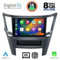 DIGITAL IQ BXF 11667_CPAA (9inc) MULTIMEDIA TABLET for SUBARU LEGACY - OUTBACK mod. 2009-2014
