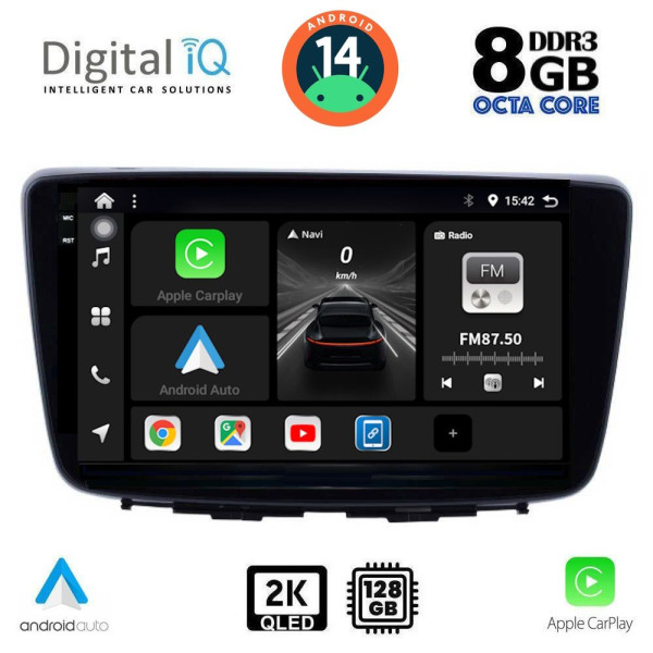 DIGITAL IQ BXF 11672_CPAA (9inc) MULTIMEDIA TABLET for SUZUKI BALENO mod. 2016-2022