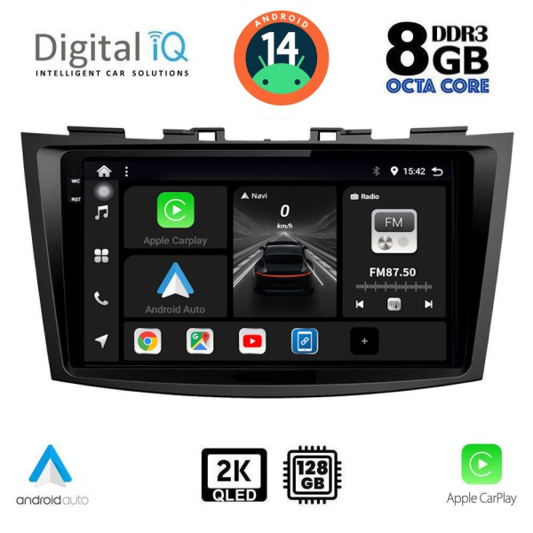 DIGITAL IQ BXF 11685_CPAA (9inc) MULTIMEDIA TABLET for SUZUKI SWIFT mod. 2011-2016