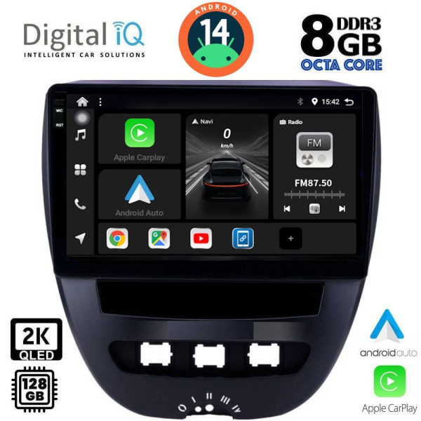DIGITAL IQ BXF 11707_CPAA (10inc) MULTIMEDIA TABLET for CITROEN C1-PEUGEOT 107-TOYOTA AYGO mod. 2005-2014 DIGITAL IQ BXF 11707_CPAA (10inc) MULTIMEDIA TABLET for CITROEN C1-PEUGEOT 107-TOYOTA AYGO mod. 2005-2014