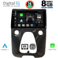 DIGITAL IQ BXF 11708_CPAA A/C (10inc) MULTIMEDIA TABLET for CITROEN C1-PEUGEOT 108-TOYOTA AYGO mod. 2014>
