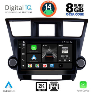 DIGITAL IQ BXF 11719_CPAA (10inc) MULTIMEDIA TABLET for TOYOTA HIGHLANDER mod. 2008-2015