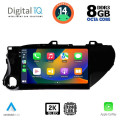 DIGITAL IQ BXF 11721_CPAA (10inc) MULTIMEDIA TABLET for TOYOTA HILUX mod. 2017>