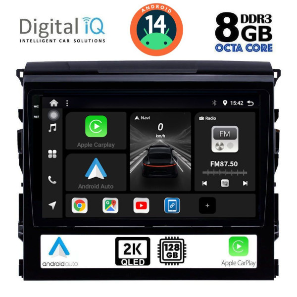 DIGITAL IQ BXF 11725_CPAA (9inc) MULTIMEDIA TABLET for TOYOTA LANDCRUISER mod. 2016-2019 DIGITAL IQ BXF 11725_CPAA (9inc) MULTIMEDIA TABLET for TOYOTA LANDCRUISER mod. 2016-2019