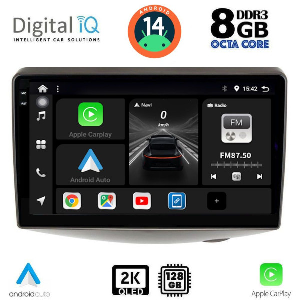 DIGITAL IQ BXF 11735_CPAA (9inc) MULTIMEDIA TABLET for TOYOTA YARIS mod. 1999-2006