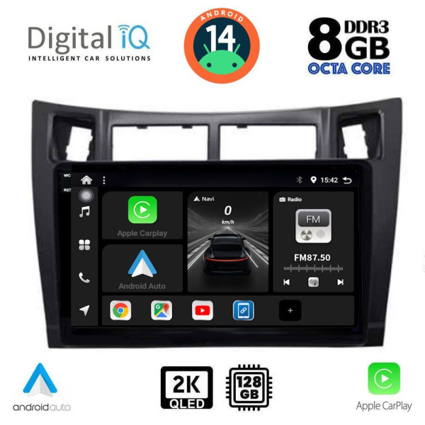 DIGITAL IQ BXF 11736_CPAA (9inc) MULTIMEDIA TABLET for TOYOTA YARIS mod. 2006-2011