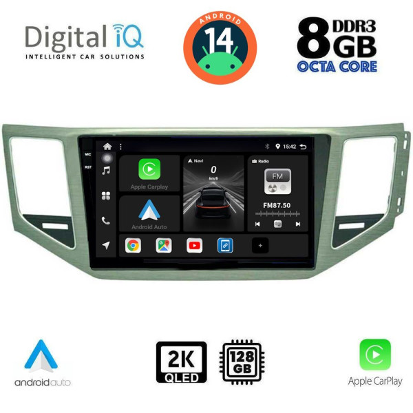 DIGITAL IQ BXF 11745_CPAA (10inc) MULTIMEDIA TABLET for VW GOLF SPORTSVAN mod. 2014>