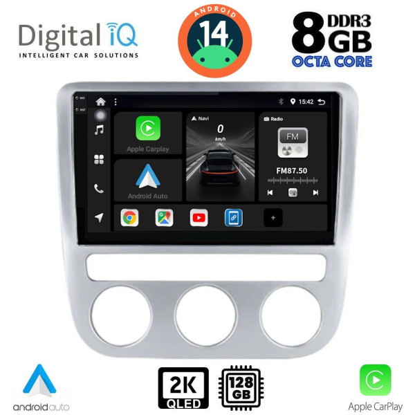 DIGITAL IQ BXF 11752_CPAA CLIMA (9inc) MULTIMEDIA TABLET for VW EOS mod. 2006> - SCIROCCO mod. 2008-2014