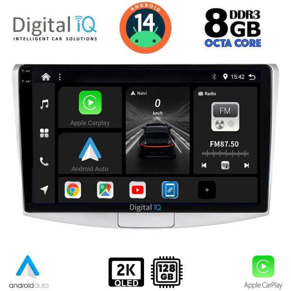 DIGITAL IQ BXF 11764_CPAA (10inc) MULTIMEDIA TABLET for VW PASSAT mod. 2010-2015