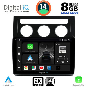 DIGITAL IQ BXF 11767_CPAA CLIMA (10inc) MULTIMEDIA TABLET for VW TOURAN mod. 2003-2010