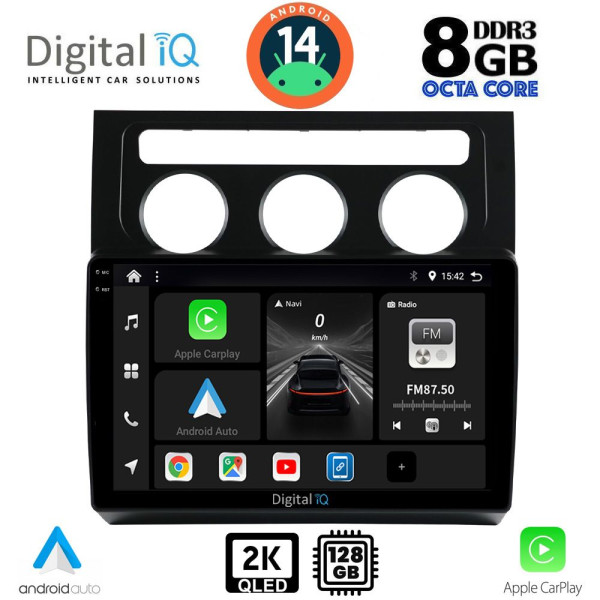 DIGITAL IQ BXF 11767_CPAA CLIMA (10inc) MULTIMEDIA TABLET for VW TOURAN mod. 2003-2010 DIGITAL IQ BXF 11767_CPAA CLIMA (10inc) MULTIMEDIA TABLET for VW TOURAN mod. 2003-2010