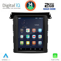 DIGITAL IQ BXC 3961_CPAA TESLA STYLE for SUBARU FORESTER – IMPREZA – XV mod. 2012-2014