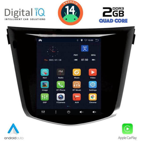 DIGITAL IQ BXC 3968_CPAA TESLA STYLE for NISSAN QASHQAI – XTRAIL mod. 2014-2021 DIGITAL IQ BXC 3968_CPAA TESLA STYLE for NISSAN QASHQAI – XTRAIL mod. 2014-2021