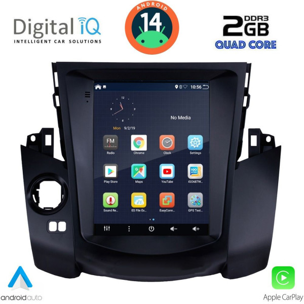 DIGITAL IQ BXC 3969_CPAA TESLA STYLE for TOYOTA RAV 4 mod. 2006-2012 DIGITAL IQ BXC 3969_CPAA TESLA STYLE for TOYOTA RAV 4 mod. 2006-2012