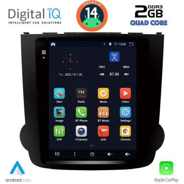 DIGITAL IQ BXC 3977_CPAA TESLA STYLE for HONDA CRV mod. 2007-2012 DIGITAL IQ BXC 3977_CPAA TESLA STYLE for HONDA CRV mod. 2007-2012
