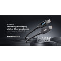 REMAX RC-C069 C-C Type-C to Type-C 100W Fast Charging Cable with Display REMAX RC-C069 C-C Type-C to Type-C 100W Fast Charging Cable with Display