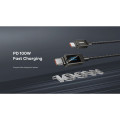 REMAX RC-C069 C-C Type-C to Type-C 100W Fast Charging Cable with Display REMAX RC-C069 C-C Type-C to Type-C 100W Fast Charging Cable with Display