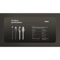 REMAX RC-C070_A-C USB-A to Type-C 66W Fast Charging Cable with Display REMAX RC-C070_A-C USB-A to Type-C 66W Fast Charging Cable with Display