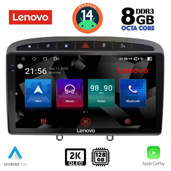 LENOVO SSW 10513_CPA (9inc) MULTIMEDIA TABLET for PEUGEOT 308 mod.2007-2012 - RCZ mod.2009-2015 LENOVO SSW 10513_CPA (9inc) MULTIMEDIA TABLET for PEUGEOT 308 mod.2007-2012 - RCZ mod.2009-2015
