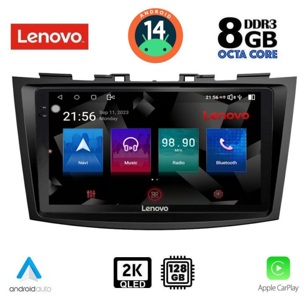 LENOVO SSW 10685_CPA (9inc) MULTIMEDIA TABLET for SUZUKI SWIFT mod. 2011-2016 LENOVO SSW 10685_CPA (9inc) MULTIMEDIA TABLET for SUZUKI SWIFT mod. 2011-2016