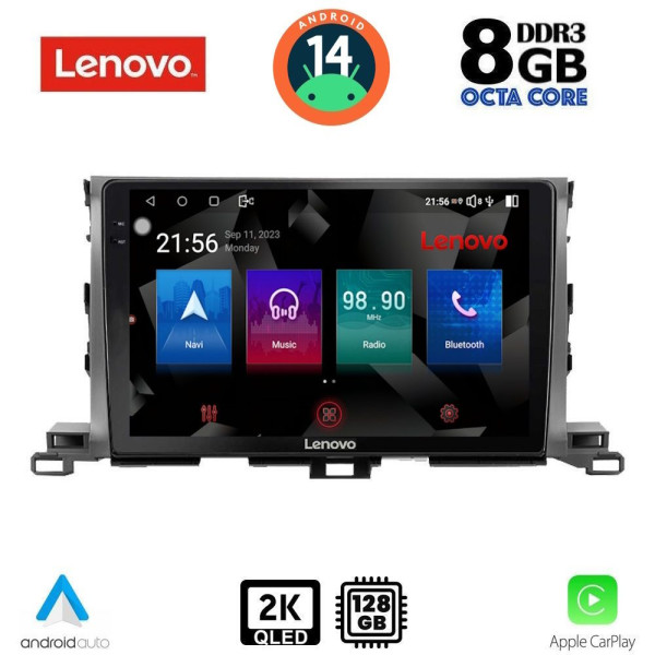 LENOVO SSW 10700_CPA (10inc) MULTIMEDIA TABLET for TOYOTA HIGHLANDER mod. 2014-2019 LENOVO SSW 10700_CPA (10inc) MULTIMEDIA TABLET for TOYOTA HIGHLANDER mod. 2014-2019