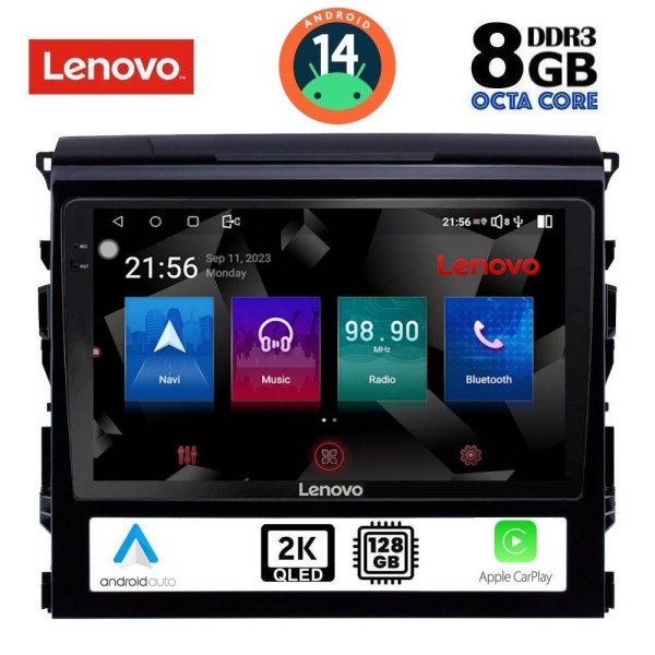 LENOVO SSW 10725_CPA (9inc) MULTIMEDIA TABLET for TOYOTA LANDCRUISER mod. 2016-2019 LENOVO SSW 10725_CPA (9inc) MULTIMEDIA TABLET for TOYOTA LANDCRUISER mod. 2016-2019