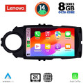 LENOVO SSW 10737FL_CPA (9inc) MULTIMEDIA TABLET for TOYOTA YARIS mod. 2015-2020