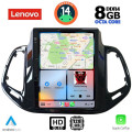 LENOVO SSW 10878_CPA TESLA STYLE for JEEP COMPASS mod. 2017-2020