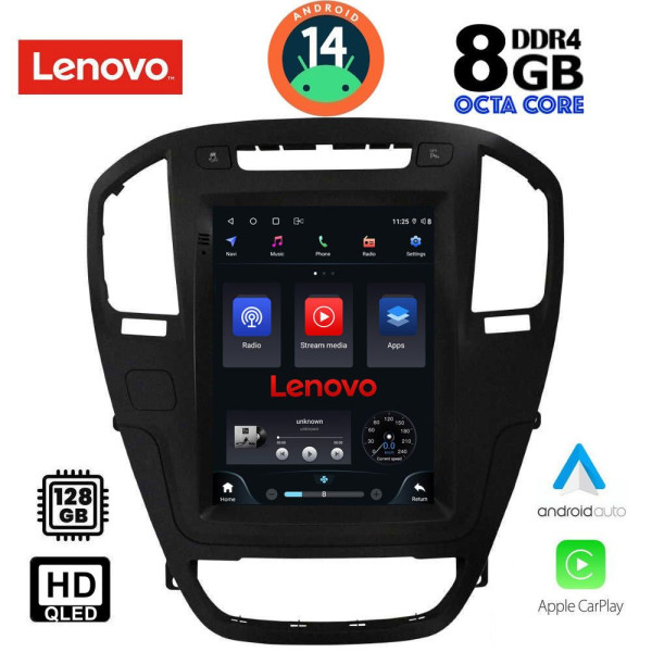 LENOVO SSW 10914_CPA TESLA STYLE for OPEL INSIGNIA mod. 2008-2013 LENOVO SSW 10914_CPA TESLA STYLE for OPEL INSIGNIA mod. 2008-2013