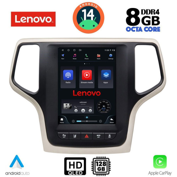 LENOVO SSW 10983_CPA TESLA STYLE for JEEP GRAND CHEROKEE mod. 2014-2019 LENOVO SSW 10983_CPA TESLA STYLE for JEEP GRAND CHEROKEE mod. 2014-2019