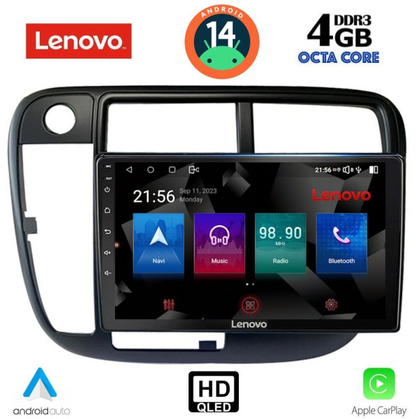 LENOVO SSX 9186_CPA CLIMA (9inc) MULTIMEDIA TABLET for HONDA CIVIC mod. 1995-2001 LENOVO SSX 9186_CPA CLIMA (9inc) MULTIMEDIA TABLET for HONDA CIVIC mod. 1995-2001