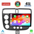 LENOVO SSX 9187_CPA (9inc) MULTIMEDIA TABLET for HONDA CIVIC 4D mod. 2001-2006