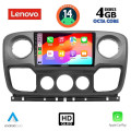 LENOVO SSX 9463_CPA (10inc) MULTIMEDIA TABLET for NISSAN NV400 - OPEL MOVANO - RENAULT MASTER mod. 2010-2020