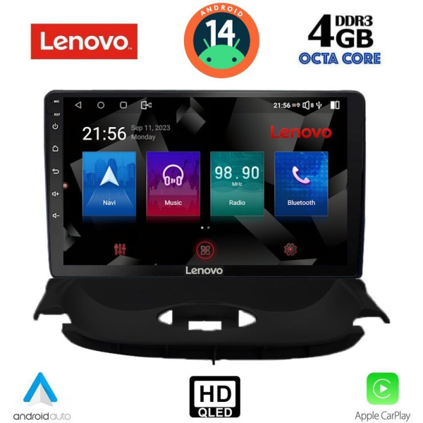 LENOVO SSX 9505_CPA (9inc) MULTIMEDIA TABLET for PEUGEOT 206 mod. 1998-2006 LENOVO SSX 9505_CPA (9inc) MULTIMEDIA TABLET for PEUGEOT 206 mod. 1998-2006