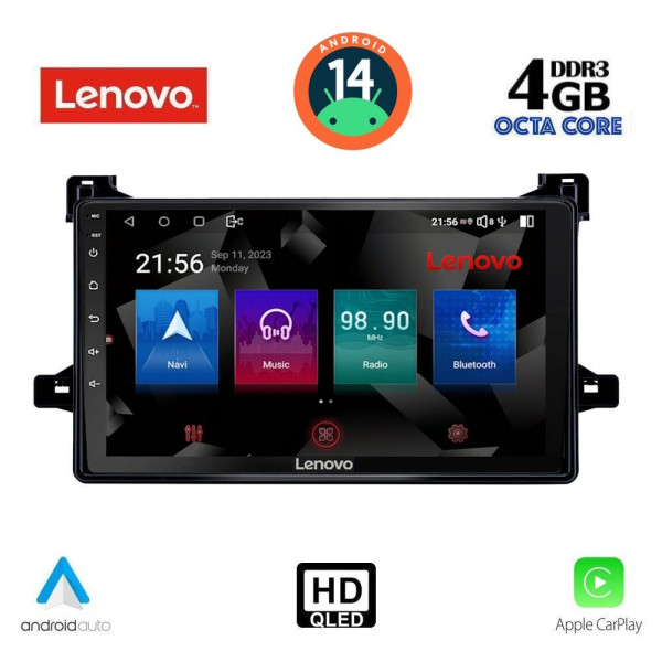 LENOVO SSX 9727_CPA (9inc) MULTIMEDIA TABLET for TOYOTA PRIUS mod. 2016-2020 LENOVO SSX 9727_CPA (9inc) MULTIMEDIA TABLET for TOYOTA PRIUS mod. 2016-2020