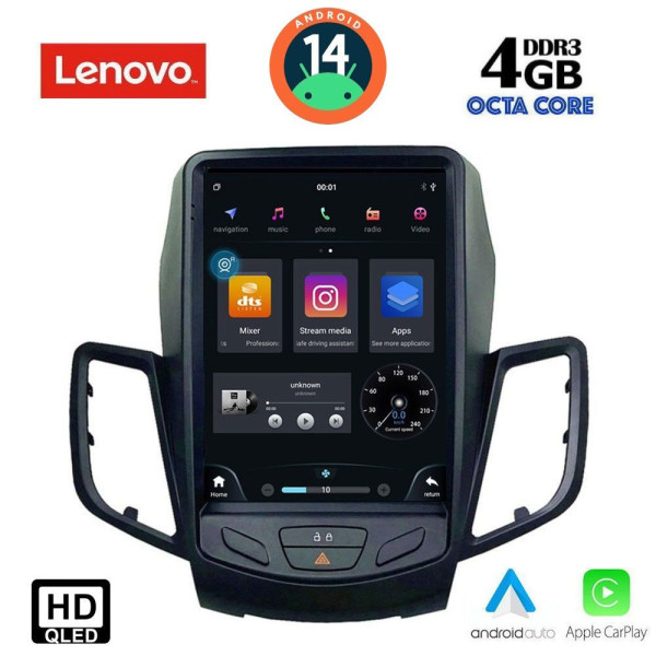 LENOVO SSX 9854_CPA TESLA STYLE for FORD FIESTA mod. 2008-2017 LENOVO SSX 9854_CPA TESLA STYLE for FORD FIESTA mod. 2008-2017