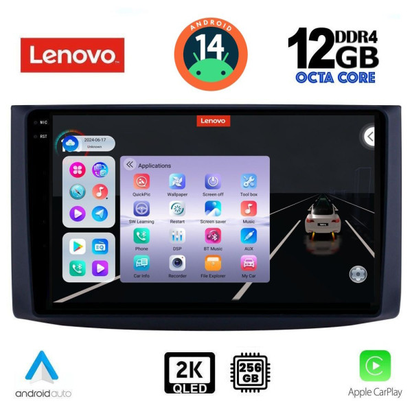 LENOVO SSZ 12072_CPA (9inc) MULTIMEDIA TABLET for CHEVROLET AVEO mod. 2006-2010