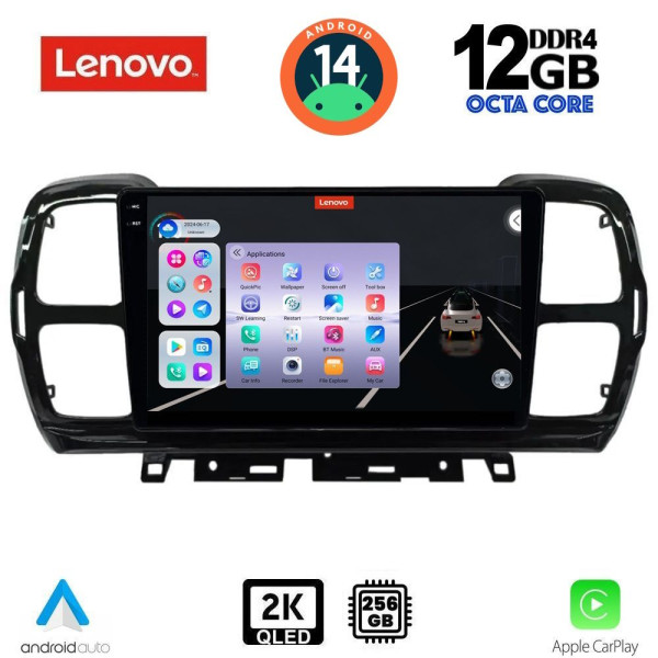 LENOVO SSZ 12088_CPA (9inc) MULTIMEDIA TABLET for CITROEN C5 AIRCROSS mod. 2017-2021 LENOVO SSZ 12088_CPA (9inc) MULTIMEDIA TABLET for CITROEN C5 AIRCROSS mod. 2017-2021