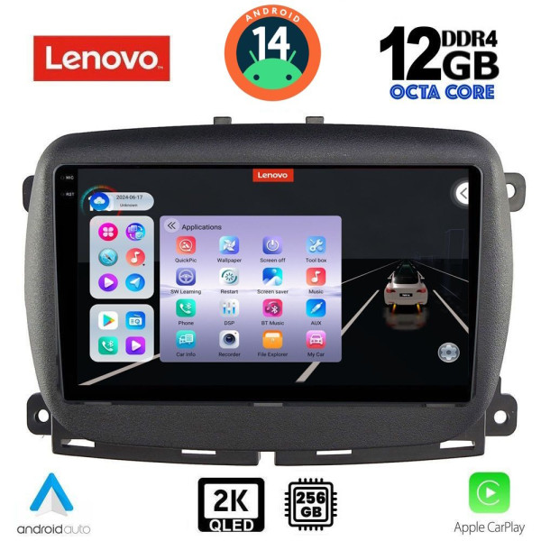 LENOVO SSZ 12131_CPA (9inc) MULTIMEDIA TABLET for FIAT 500 mod. 2016> LENOVO SSZ 12131_CPA (9inc) MULTIMEDIA TABLET for FIAT 500 mod. 2016>
